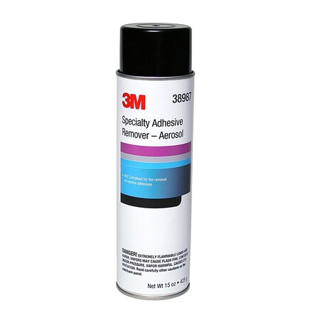 3M Specialty Adhesive Remover, 38987, 15 Oz Net Wt 7000148208